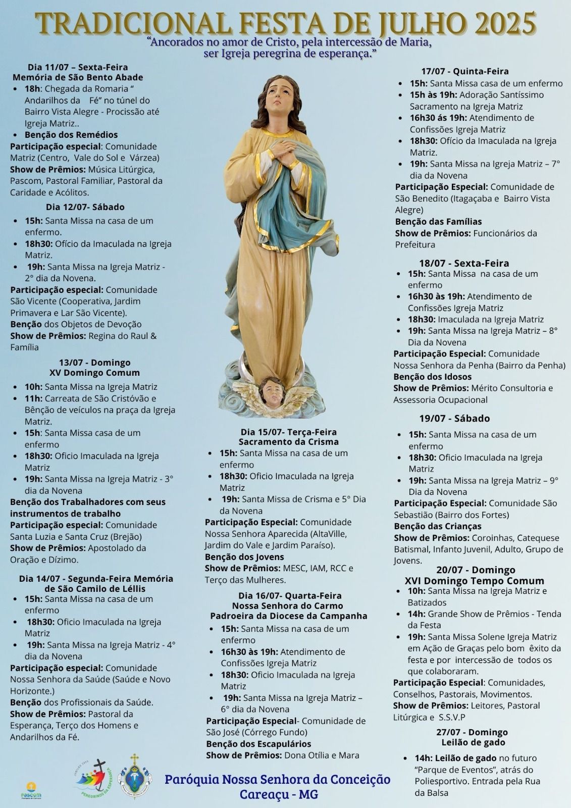 FESTA DE JULHO CAREAÇU